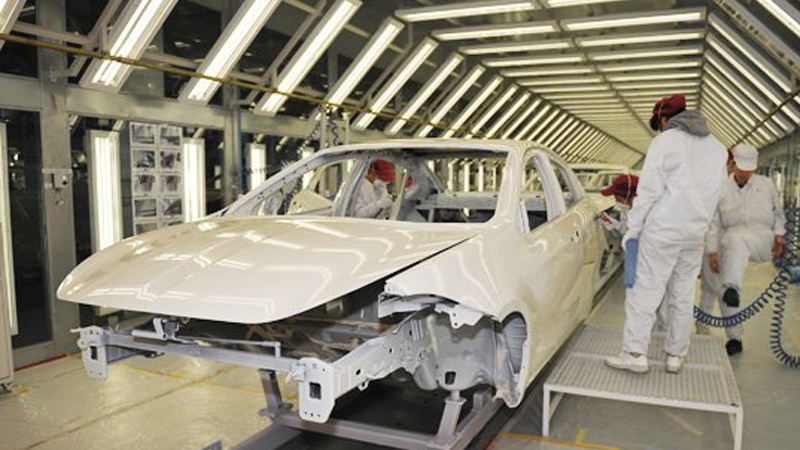 汽車整車涂裝生產(chǎn)線