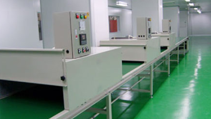 美發用品噴油生產線