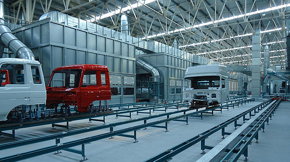 貨運車整車涂裝生產線