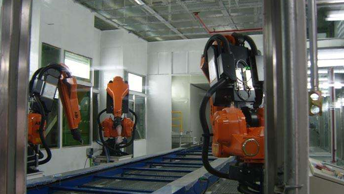 機械手自動噴涂線