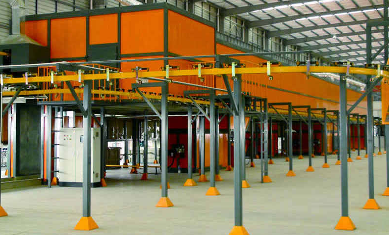 金屬噴粉涂裝生產線