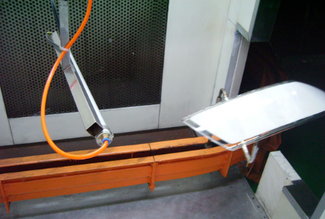 汽車車燈霧燈噴涂線