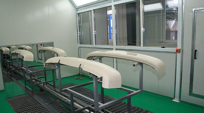 汽車保險杠涂裝線