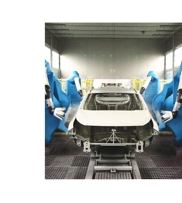 Sprayed Robots Sprayed Robots